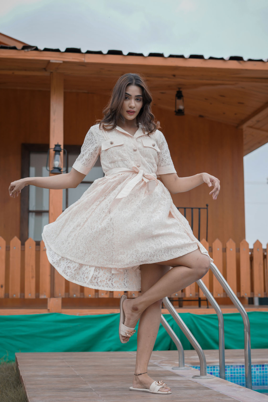 Elegant White Dress