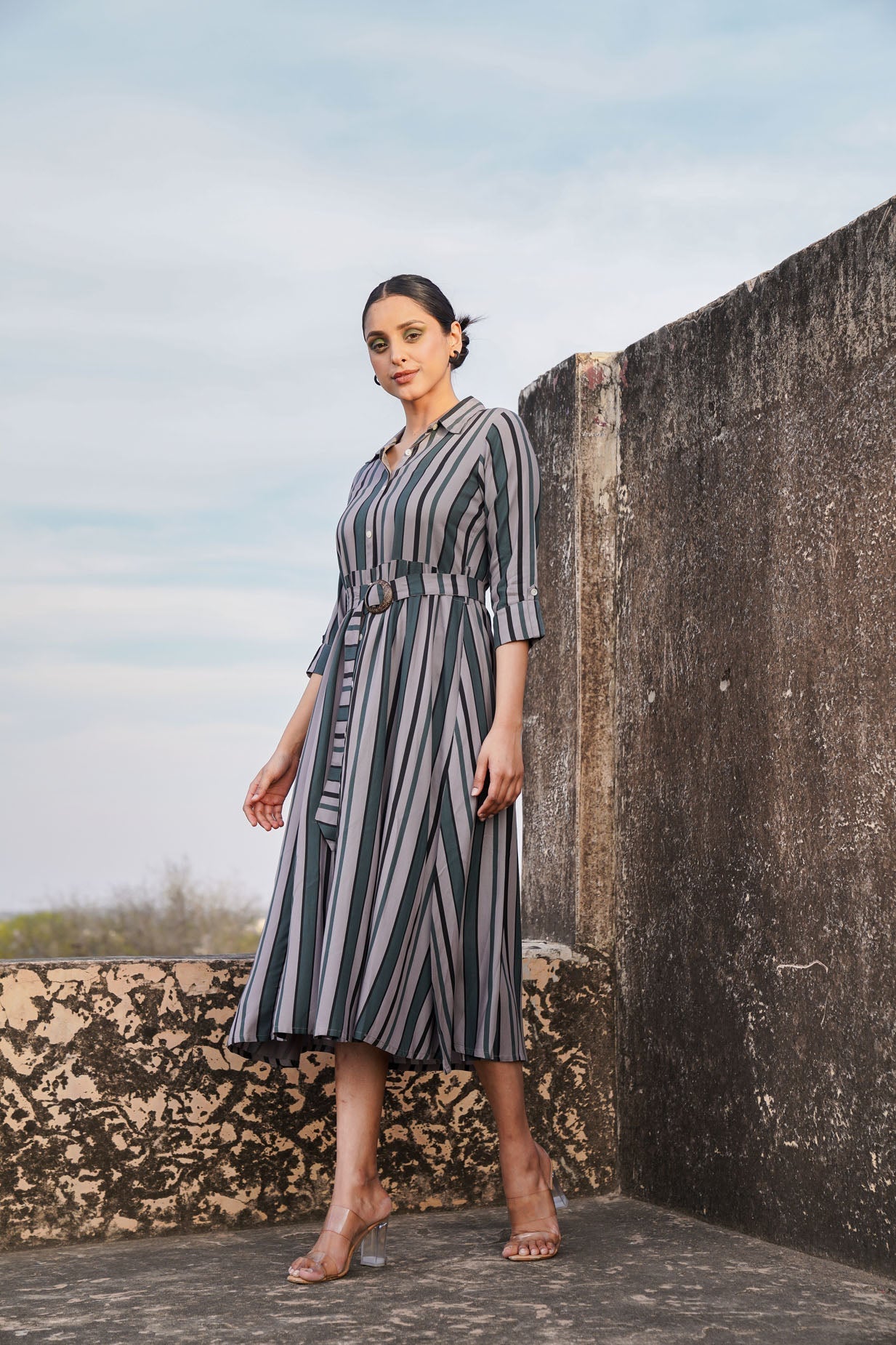 STRIPES DRESS