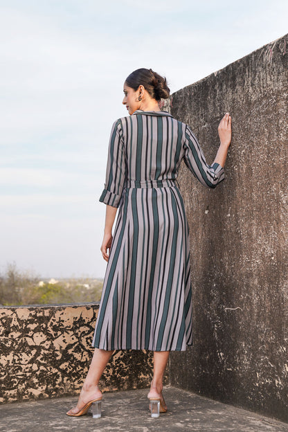 STRIPES DRESS